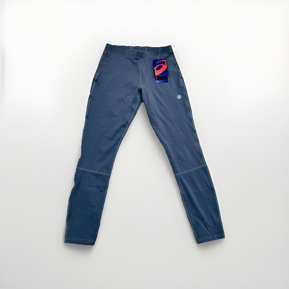 Asics Womens D1 Running Joggers Gray XS (7/8) Stretch Performance Pants | 154560